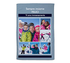 Coperta 150x100 Collage Family 6 Riquadri