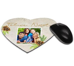 Tappetino mouse cuore Pine cone