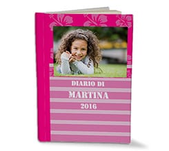 Diario scolastico Pink Hawaii