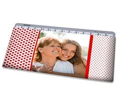 Copritastiera 52X22 Pois rossi