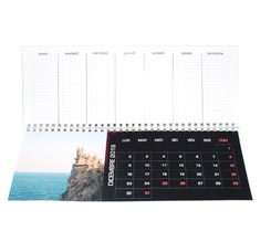 Calendari personalizzati da scrivania