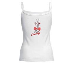 Canotta donna in cotone Lovely
