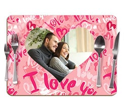 Tovaglietta in sughero Words of love