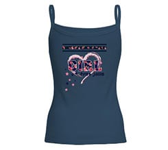 Canottiera donna in cotone Girl