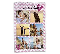 Coperta 100x150 Mum zig zag