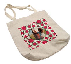 Shopper in Juta Fruits 34x36,5