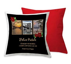 Cuscino in Poliestere Black Christmas