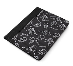 Portadocumenti Texture bimbi