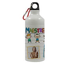 borraccia con grafica w le maestre