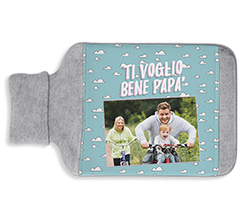 Borsa acqua calda ti voglio bene papà