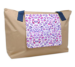 Borsa fashion Maculato rosa