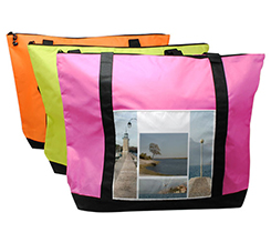 Borsa multiuso con foto e grafica Collage 5 Riquadri