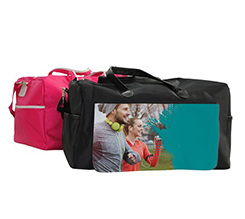 Borsone per palestra con foto e grafica Colore per testo