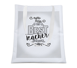 borsa shopping per maestra con grafica migliore maestra