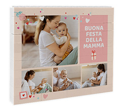Mattoncini puzzle Buona festa della mamma