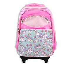 Zaino trolley Unicorni colorati