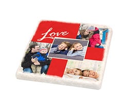 Mattonella vintage Red collage