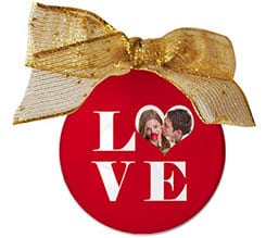 Palla di Natale tonda Big Love