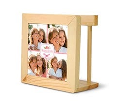 Portatovaglioli in legno Nastro rosa