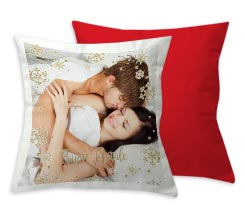 Cuscino in Poliestere White Christmas