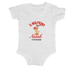 Body neonato cotone Dolce renna