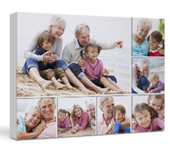 Collage Fotografico su Tela