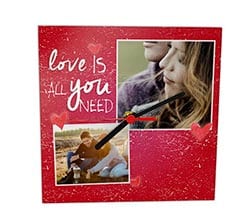 Orologio Quadrato in vetro All you need