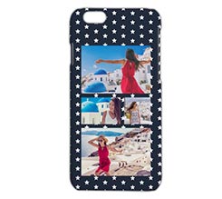 Cover iPhone 6 3D Stelline bianche