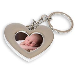 Portachiavi in metallo a Cuore