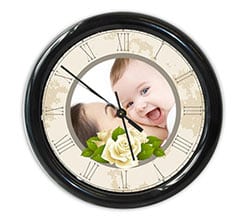 Orologio da muro rotondo Elegance