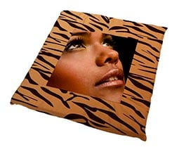 Texture Tigrata su Cuscino per Sedie