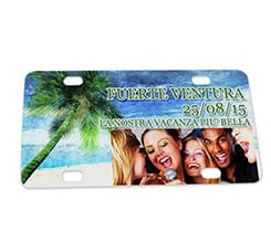 Targa personalizzata Estate