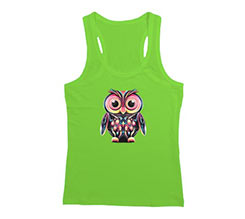 Canotta spalla larga Gufetto