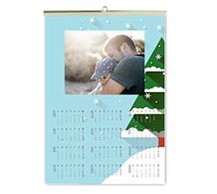Calendario A4 Alberello innevato