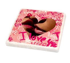 Mattonella vintage Pink love