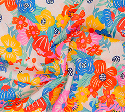 foulard in poliestere leggero opaco