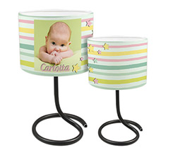 Lampada Sole Luna Rotonda Stelline