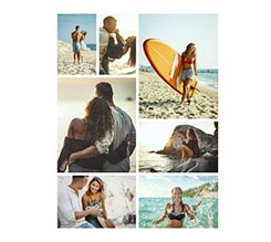 Poster collage 60x80 cm 7 Riquadri