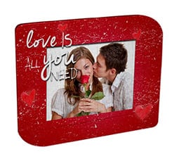 Fotopuzzle con cornice doppia punta Love is you