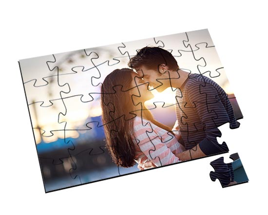 Puzzle in legno 25x17cm