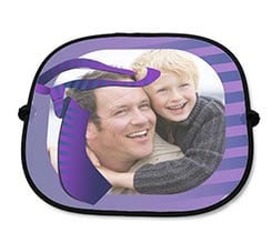 Parasole auto cravatta viola