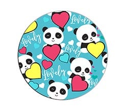 Calamita Rotonda 9,5 cm Panda