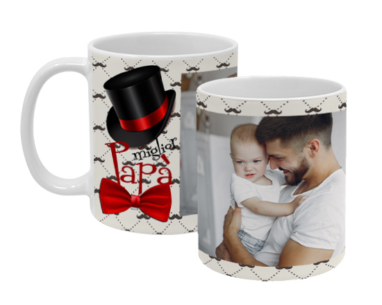 Tazza grafica festa del papà
