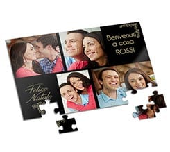 Puzzle A4 Dark collage