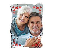 Pergamena masonite Frame in love