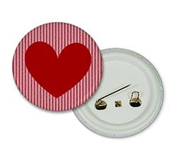 Spille Rotonde Red Strips