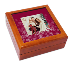 Portagioie in legno Buone feste