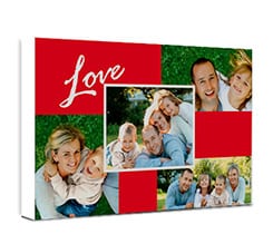 Foto Collage - Red Love