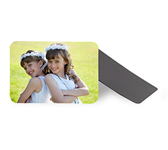 Calamita rettangolare Prima Comunione personalizzata con foto