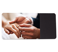 calamita per matrimonio personalizzata con foto di sposi